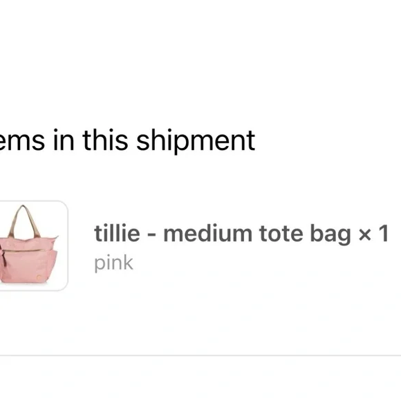 ShortyLOVE Tillie PINK tote.  No longer available in this color.  Gently used. - Picture 2 of 10
